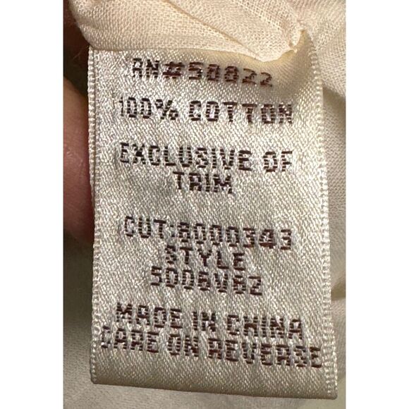 MAX STUDIO SPECIALTY PRODUCTS (MSSP) Cotton Embroidered Shift Dress, Sz M - Picture 7 of 8